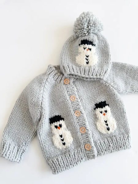 Snowman Cardigan