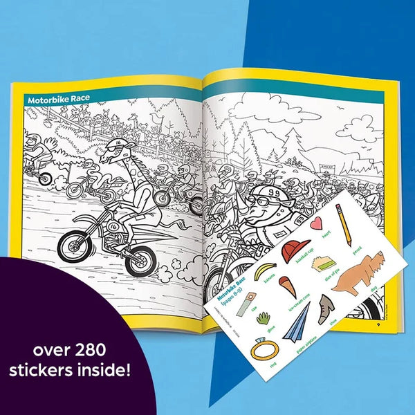 Highlights Things That Go Sticker Puzzles