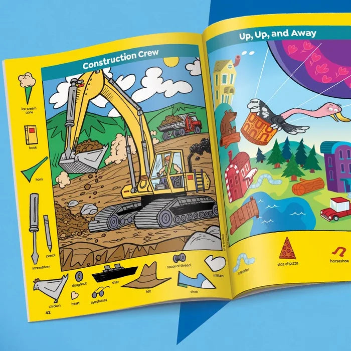 Highlights Things That Go Sticker Puzzles