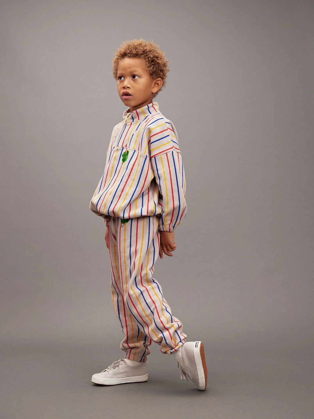 Clover Embroidered Sweatpants