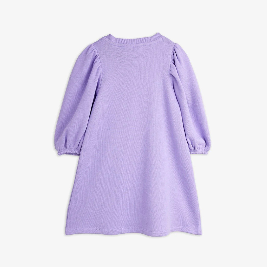 Purple Cat with Bowtie Chenille Sweatdress