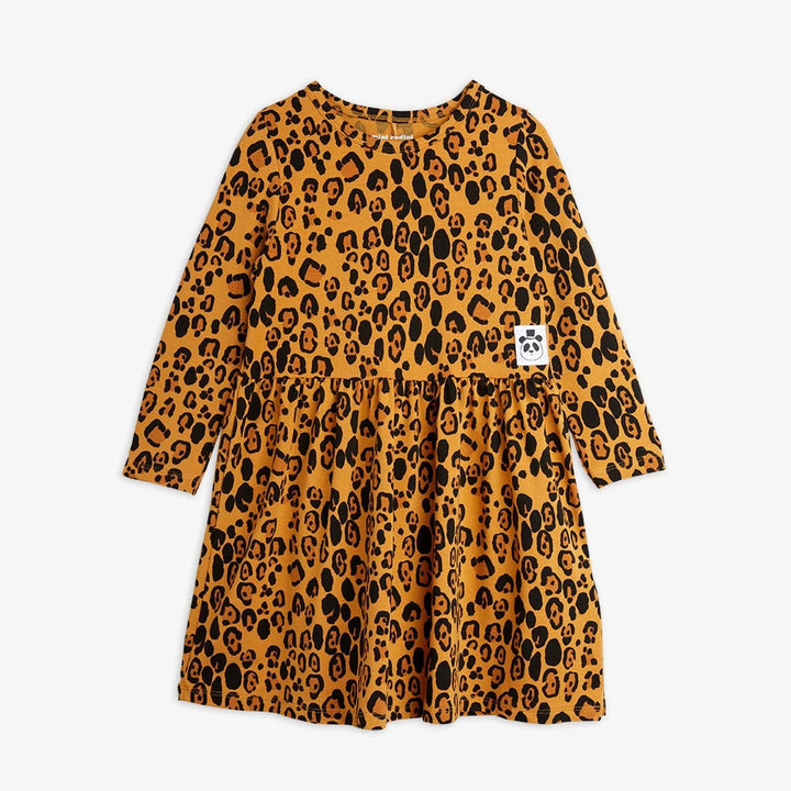 Basic Leopard L/S Dress