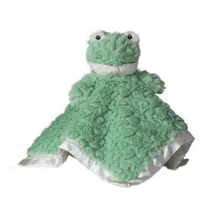 Green Putty Nursery Frog Blanket