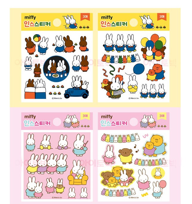 Miffy Deco Stickers Assorted