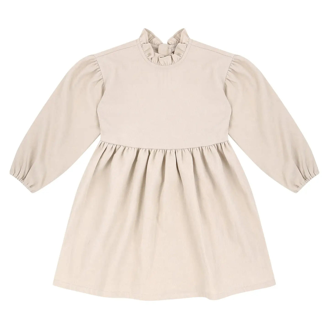 Dorothy Ruffled Neck Dress + Suspender Skirt Set