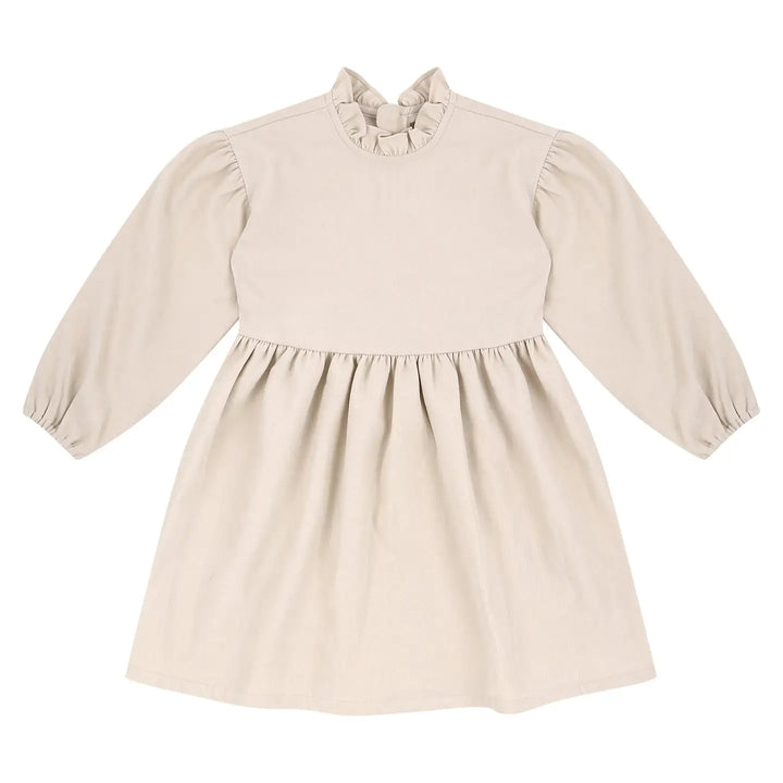 Dorothy Ruffled Neck Dress + Suspender Skirt Set