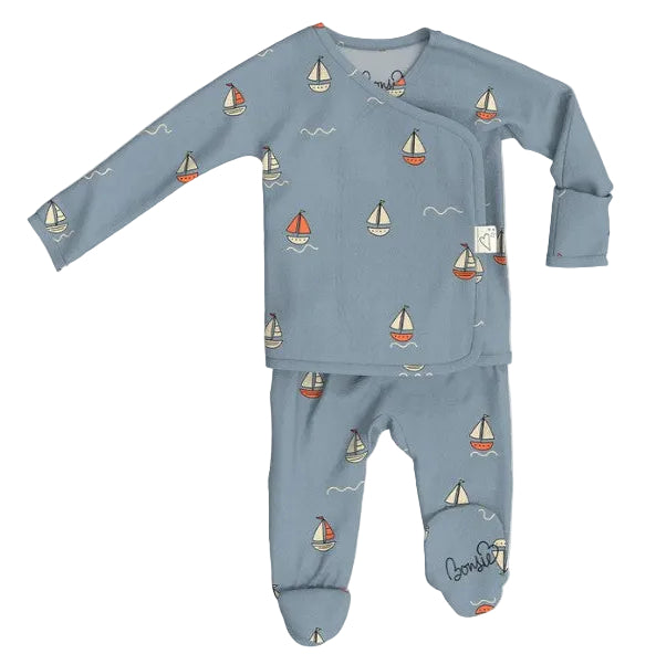Footie Romper - Ahoy Baby