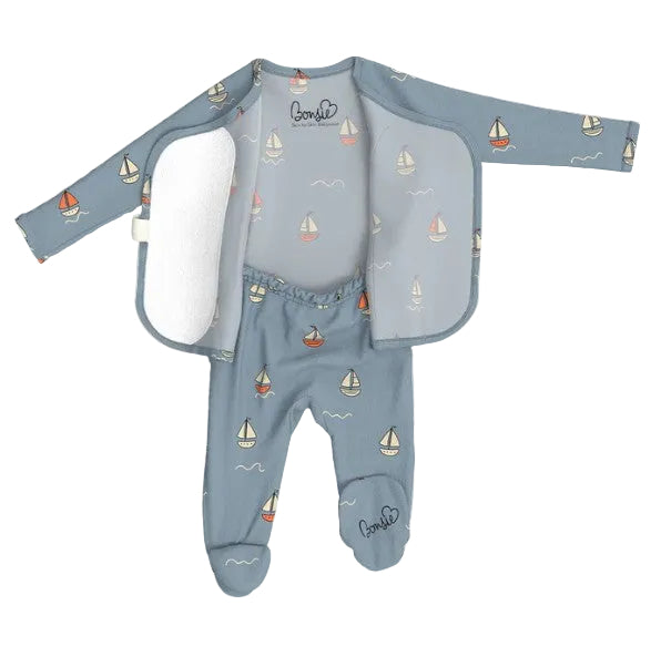 Footie Romper - Ahoy Baby