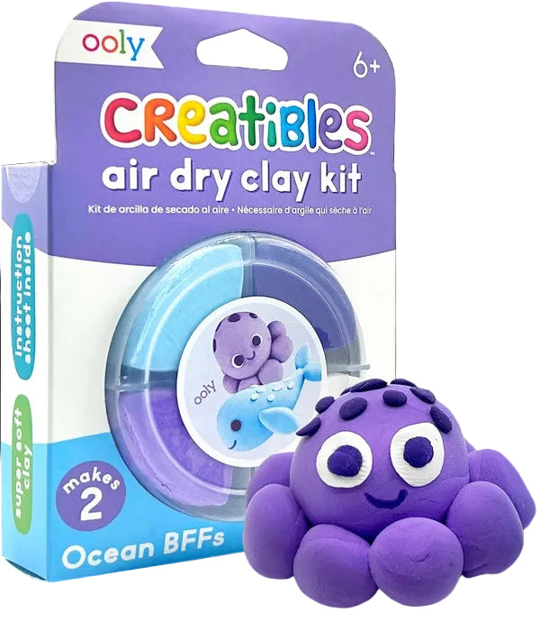 Creatibles Air Dry Clay Kit - Ocean Pals