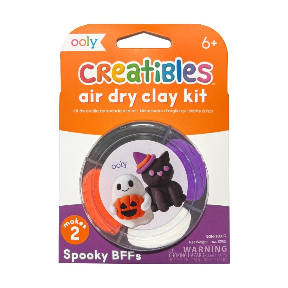 Creatibles Air Dry Clay Kit - Spooky BFFs