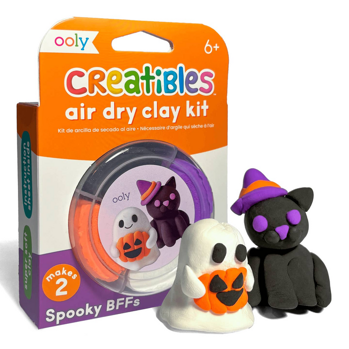 Creatibles Air Dry Clay Kit - Spooky BFFs