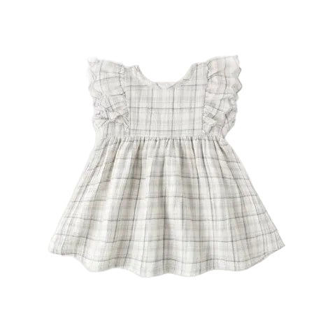 Blue Plaid Alina Dress