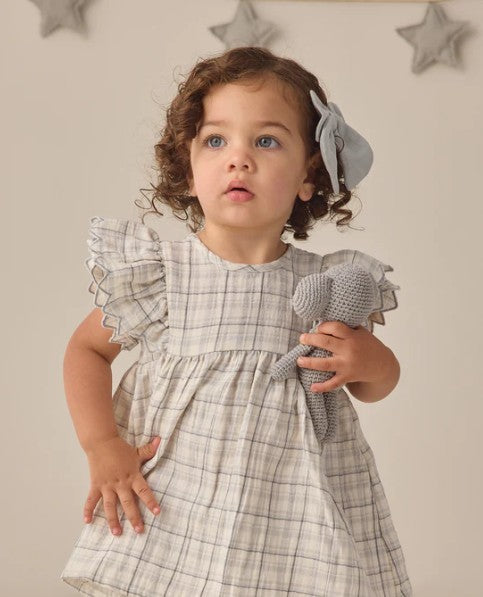 Blue Plaid Alina Dress