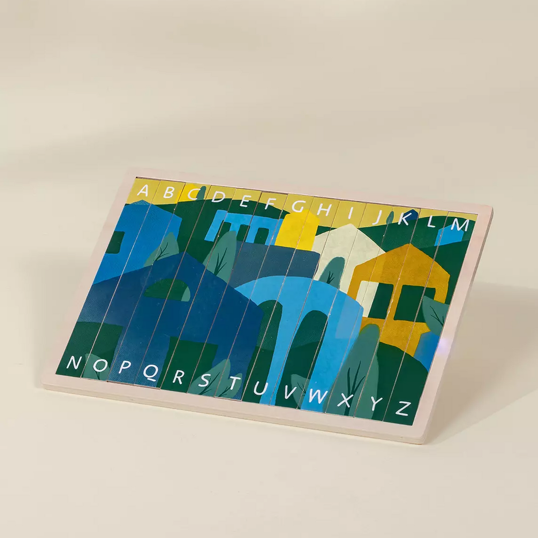 Alphabet Wooden Tab Puzzle 13 pcs