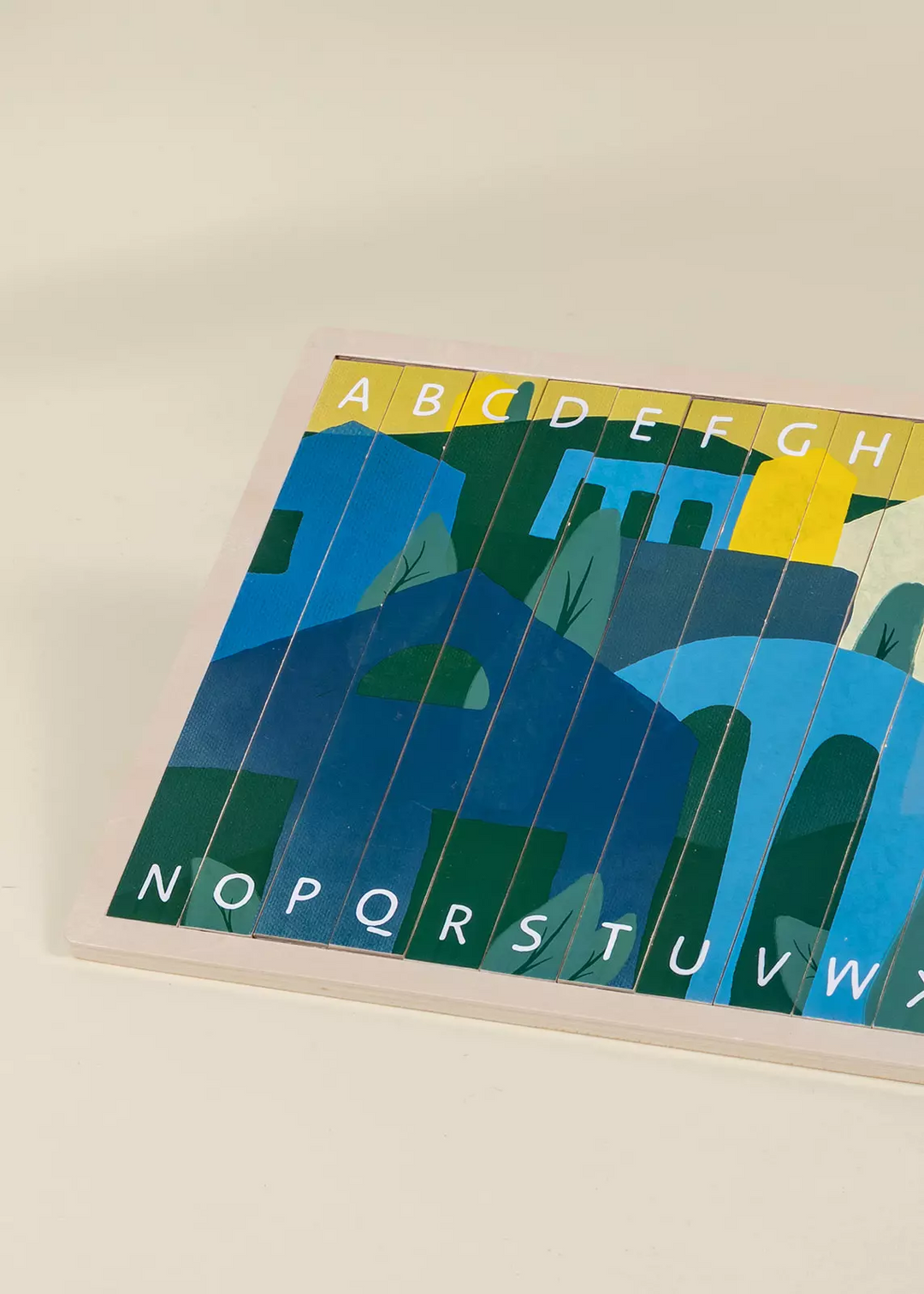 Alphabet Wooden Tab Puzzle 13 pcs