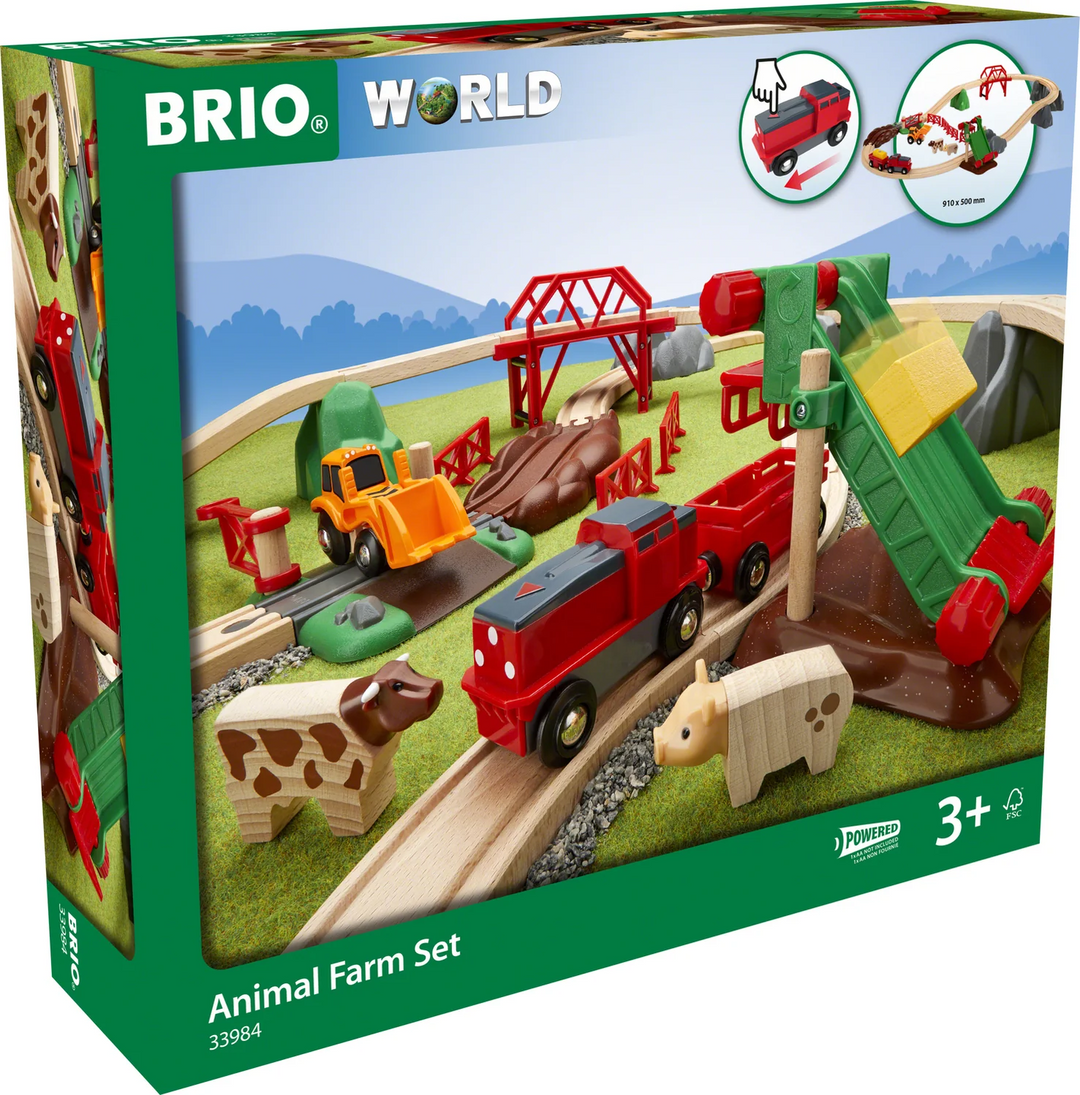 Animal Farm Train Set