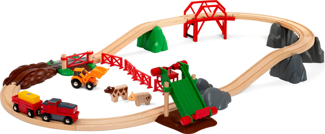 Animal Farm Train Set