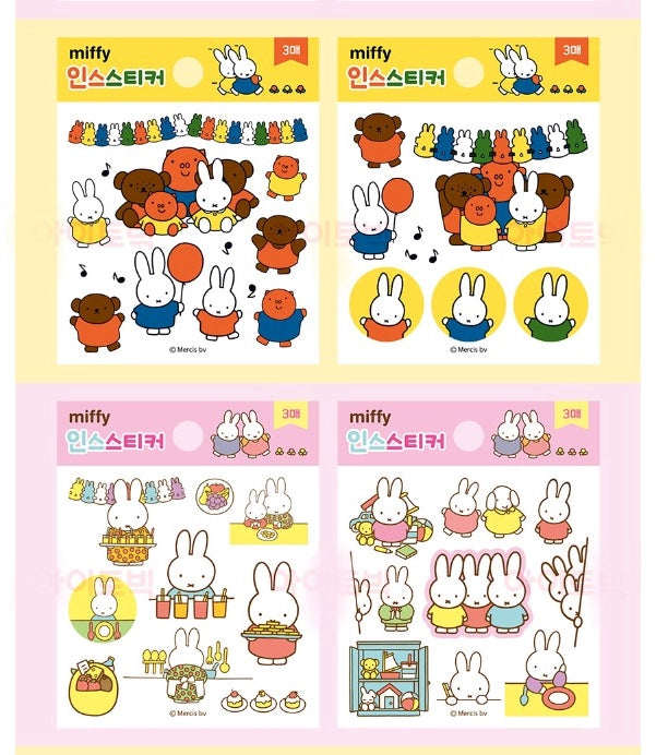Miffy Deco Stickers Assorted