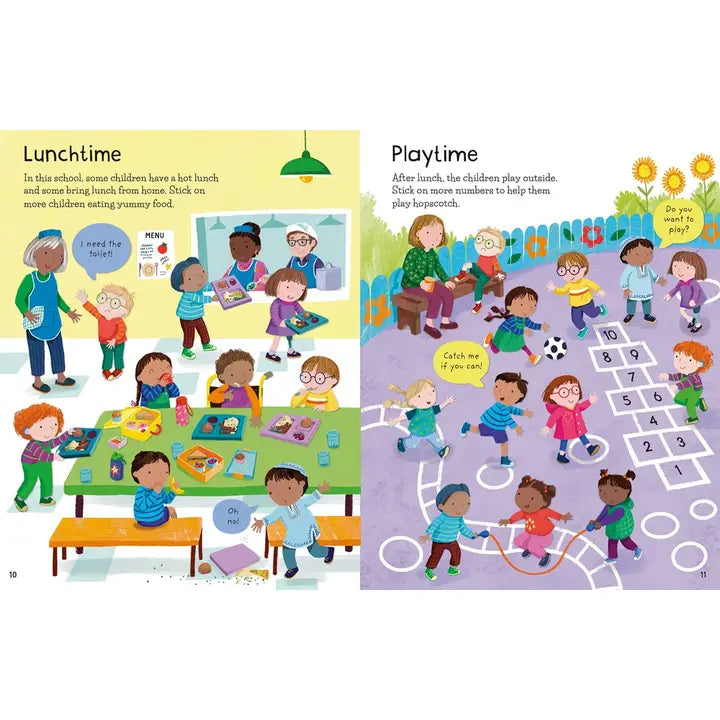 First Sticker Book: Starting Kindergarten