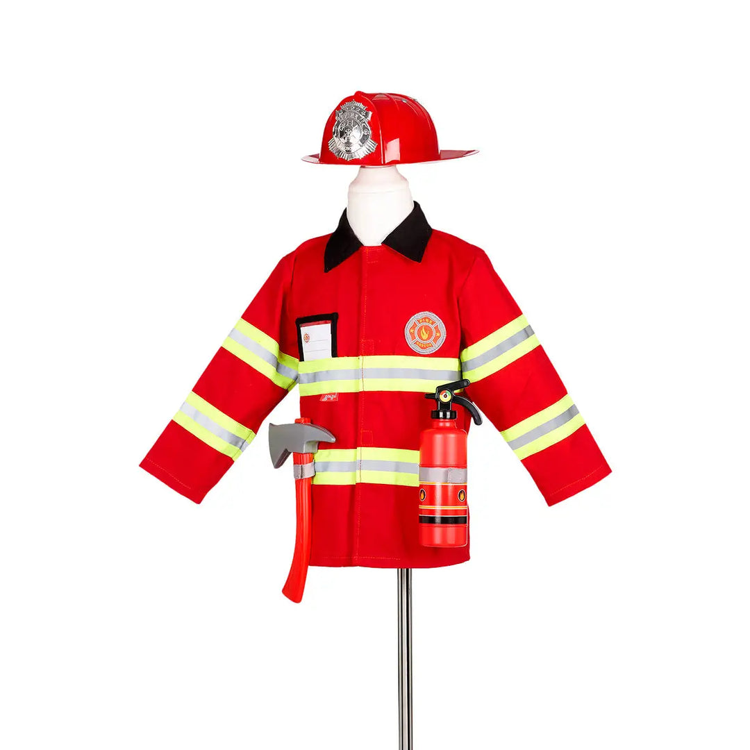 Fireman Suit + Accessories (4-7 Yrs)