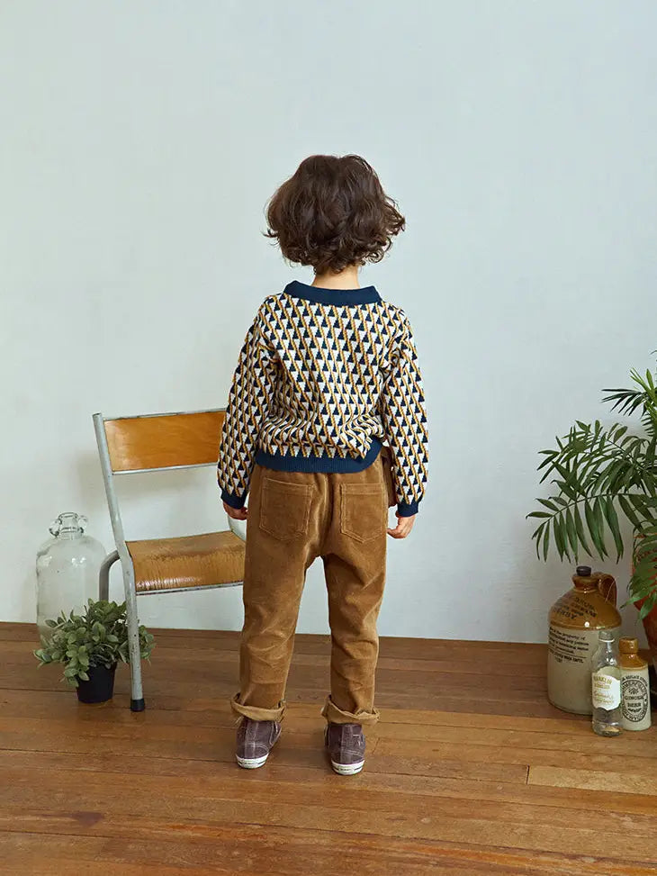 Charlee Corduroy Waist Pocket Pants