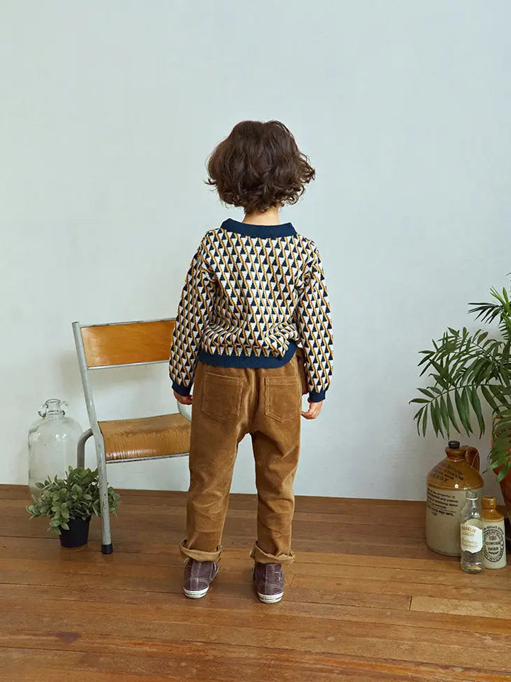 Charlee Corduroy Waist Pocket Pants