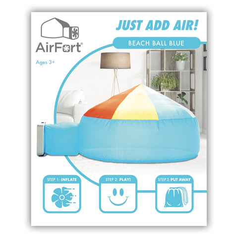 Beach Ball Blue Air Fort