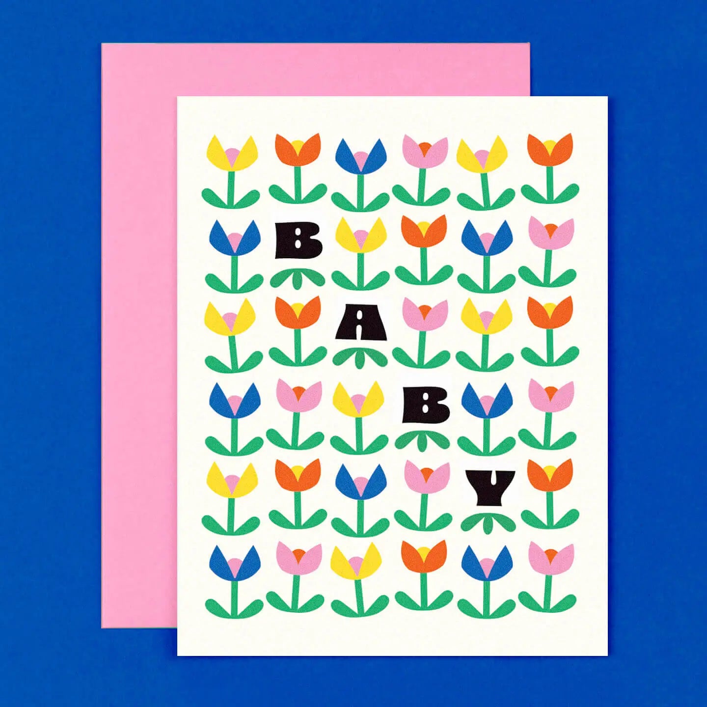 Tulip Baby Card