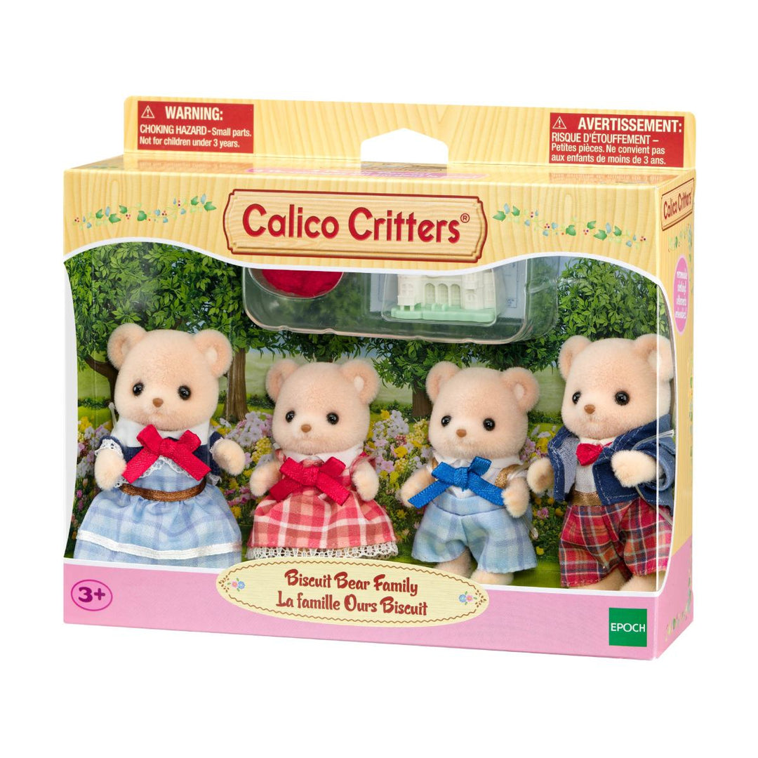 Calico Critter Biscuit Bear Family