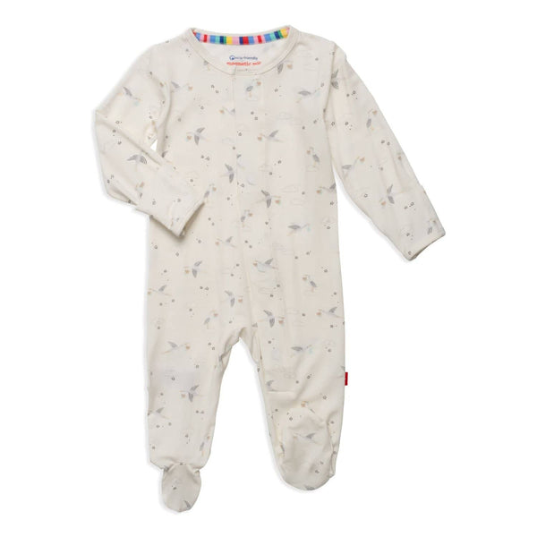 Beary Special Modal Footed Romper