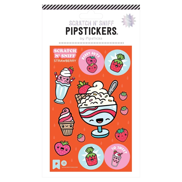 Berry Chilly Scratch 'n Sniff Stickers