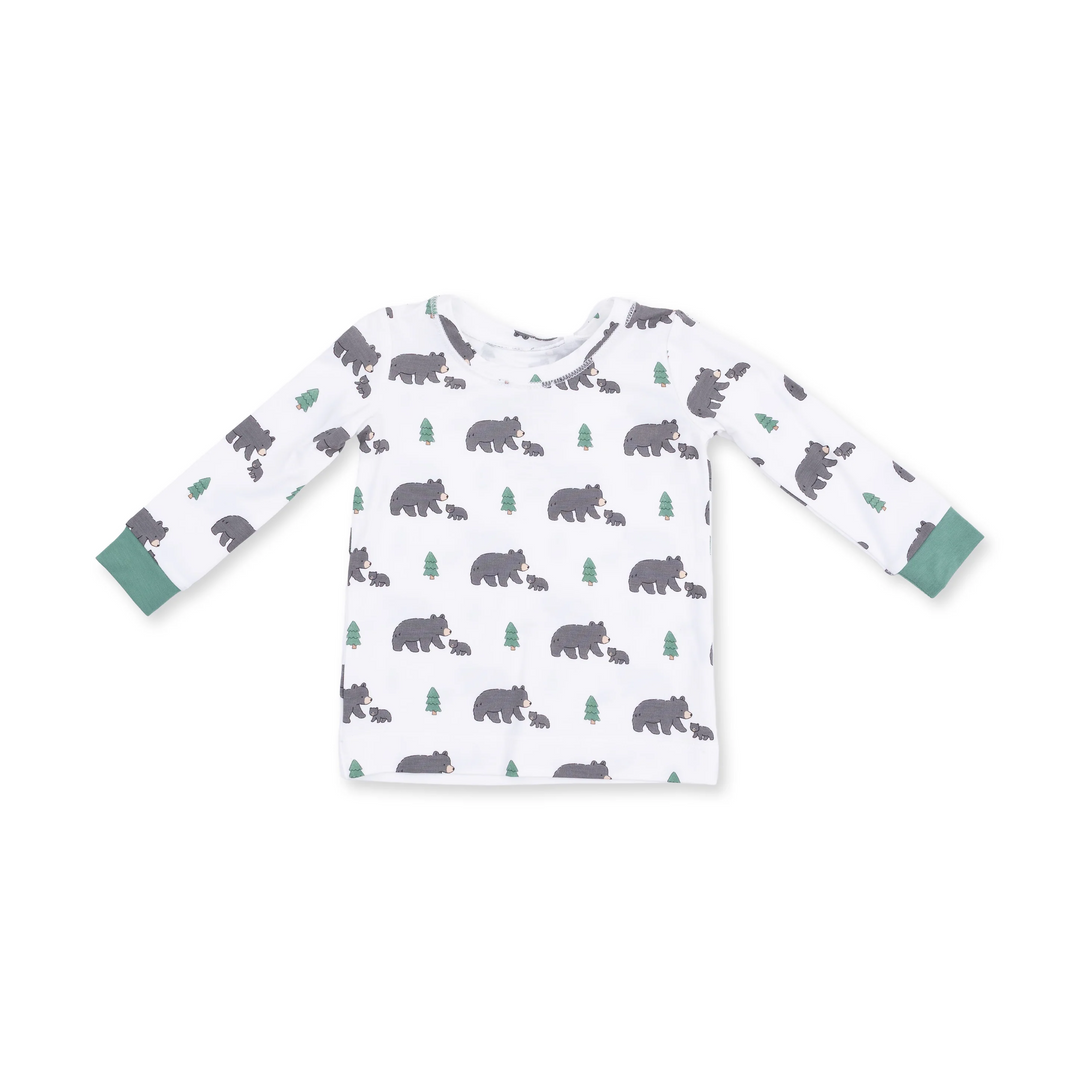 L/S Loungewear Set - Black Bears