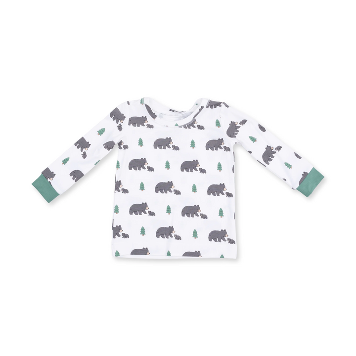 L/S Loungewear Set - Black Bears