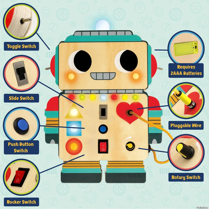 Blinkity Bot: A Busy Robot Toy