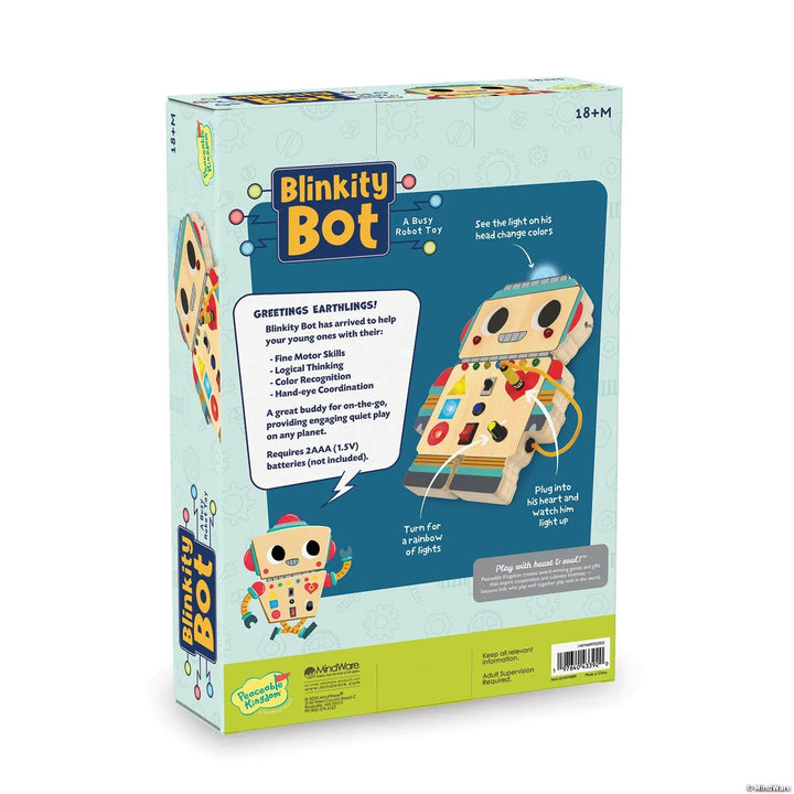 Blinkity Bot: A Busy Robot Toy