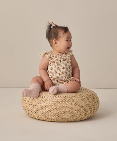 Natural Bloom Bonnie Romper