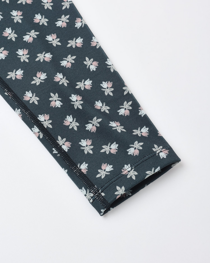 Basic Legging - Blue Blooms
