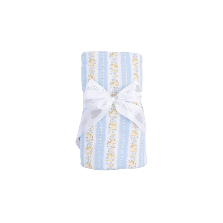 Odalys Floral Stripe Swaddle Blanket