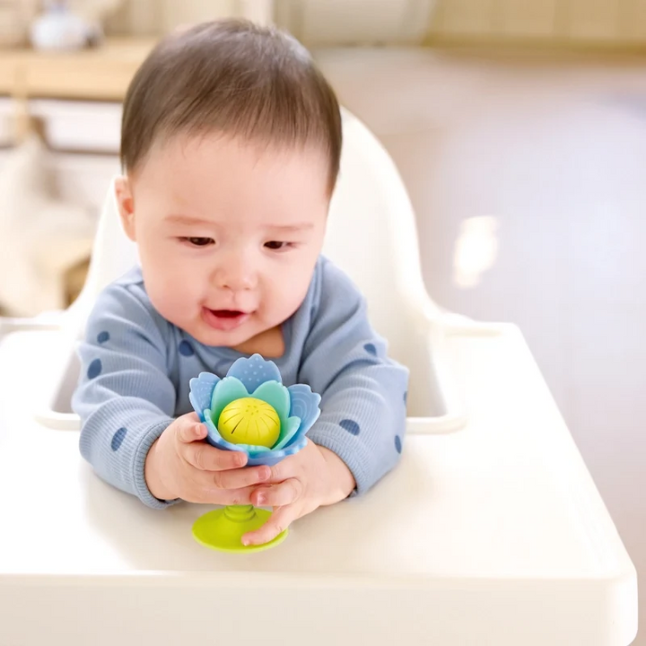 Rattle and Teether - Blue Tulip