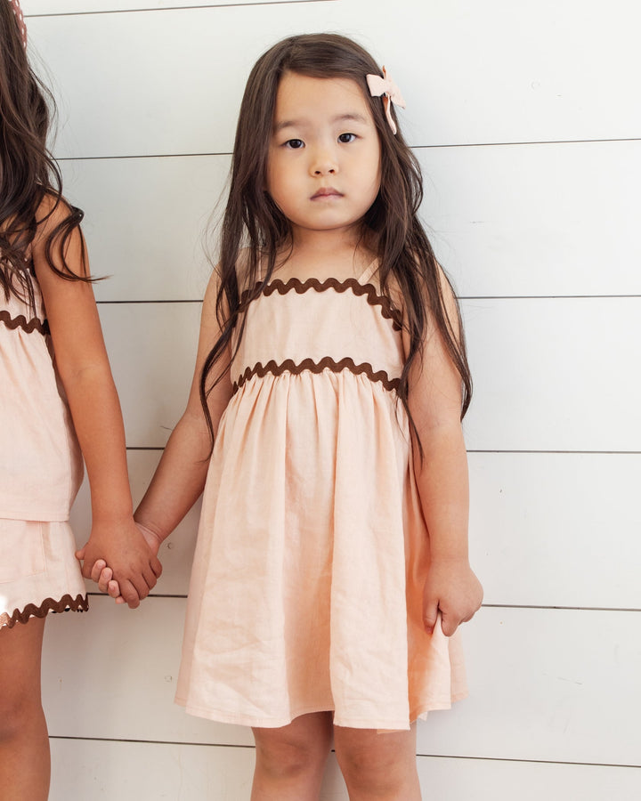 Blush Ric Rac Dress