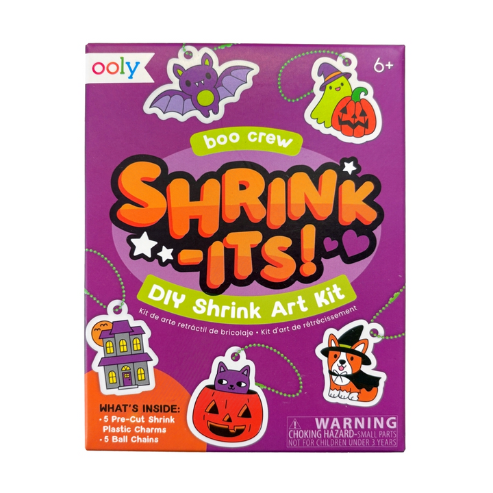 Mini Shrink-Its! DIY Shrink Art Kit - Boo Crew
