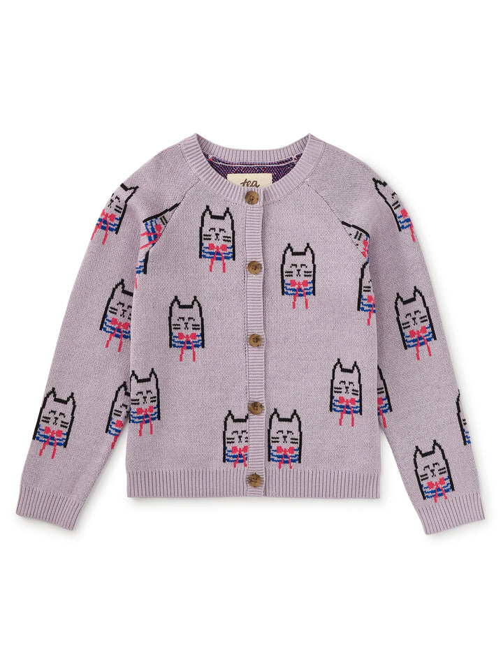 Iconic Bowtie Cats Cardigan