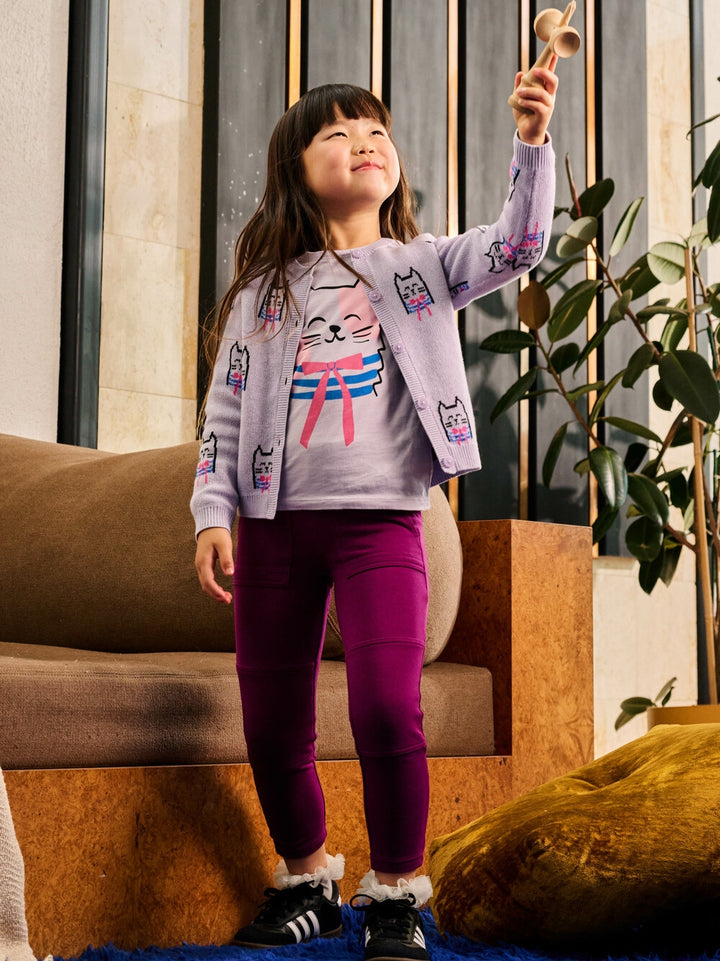 Iconic Bowtie Cats Cardigan