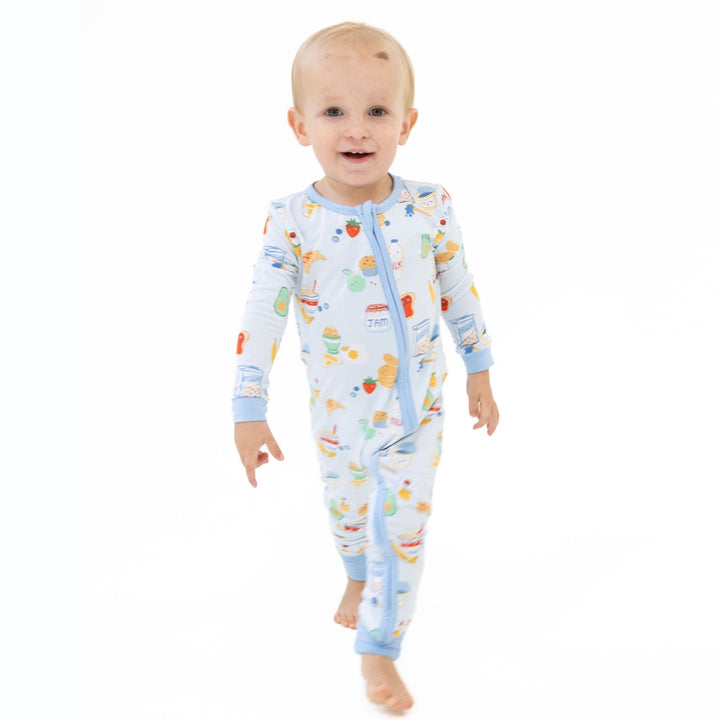 Convertible Romper - Breakfast Club Blue