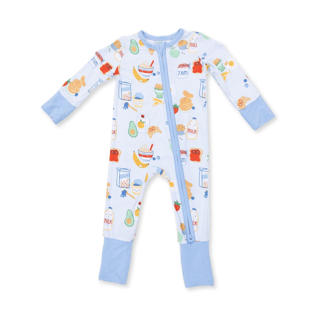 Convertible Romper - Breakfast Club Blue