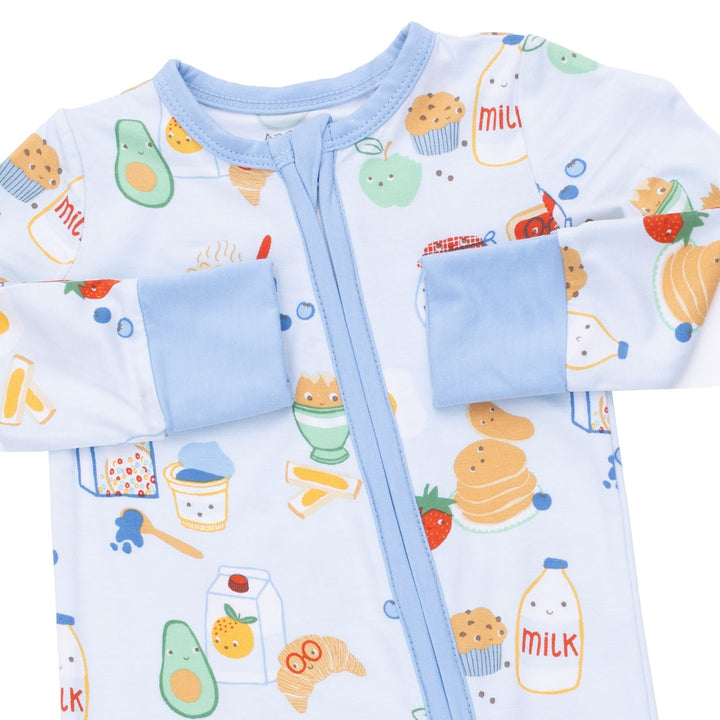 Convertible Romper - Breakfast Club Blue
