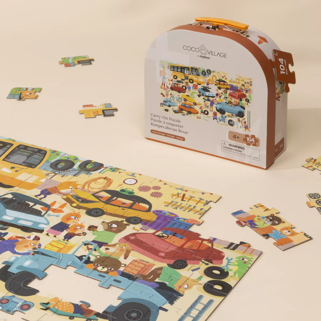 Carry-On Puzzle - Busy Garage