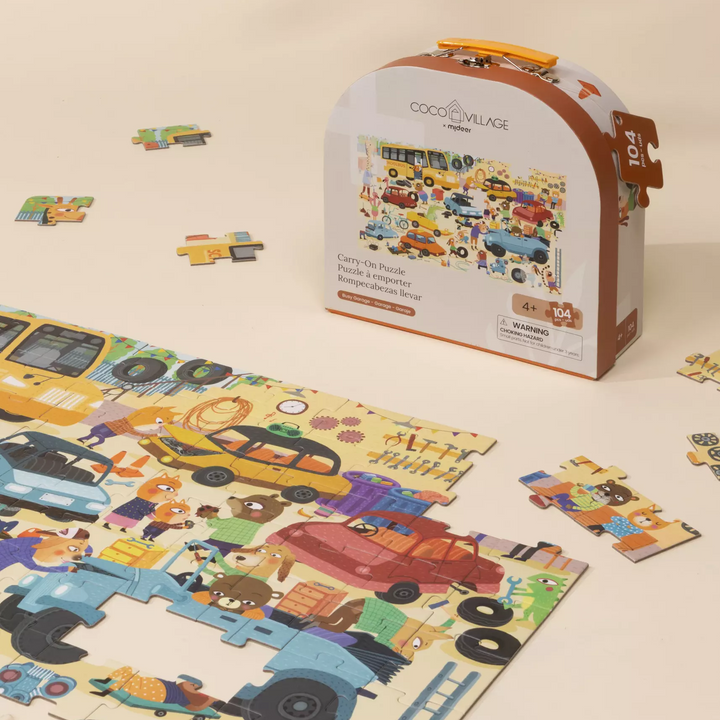 Carry-On Puzzle - Busy Garage