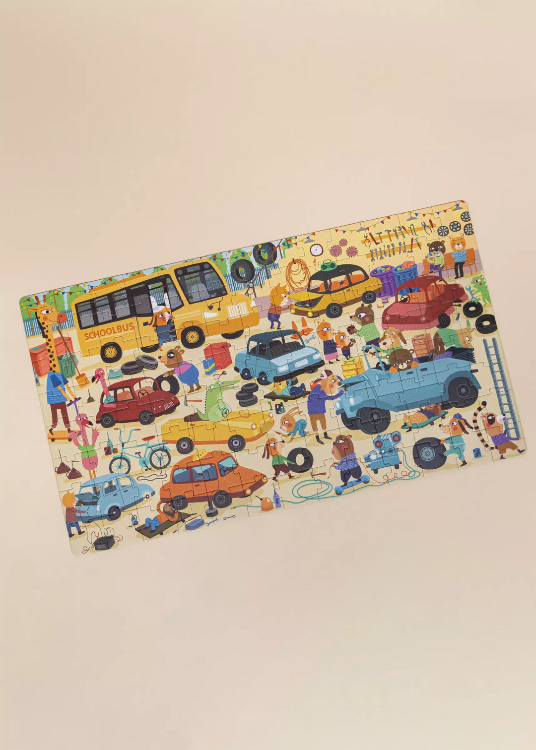 Carry-On Puzzle - Busy Garage