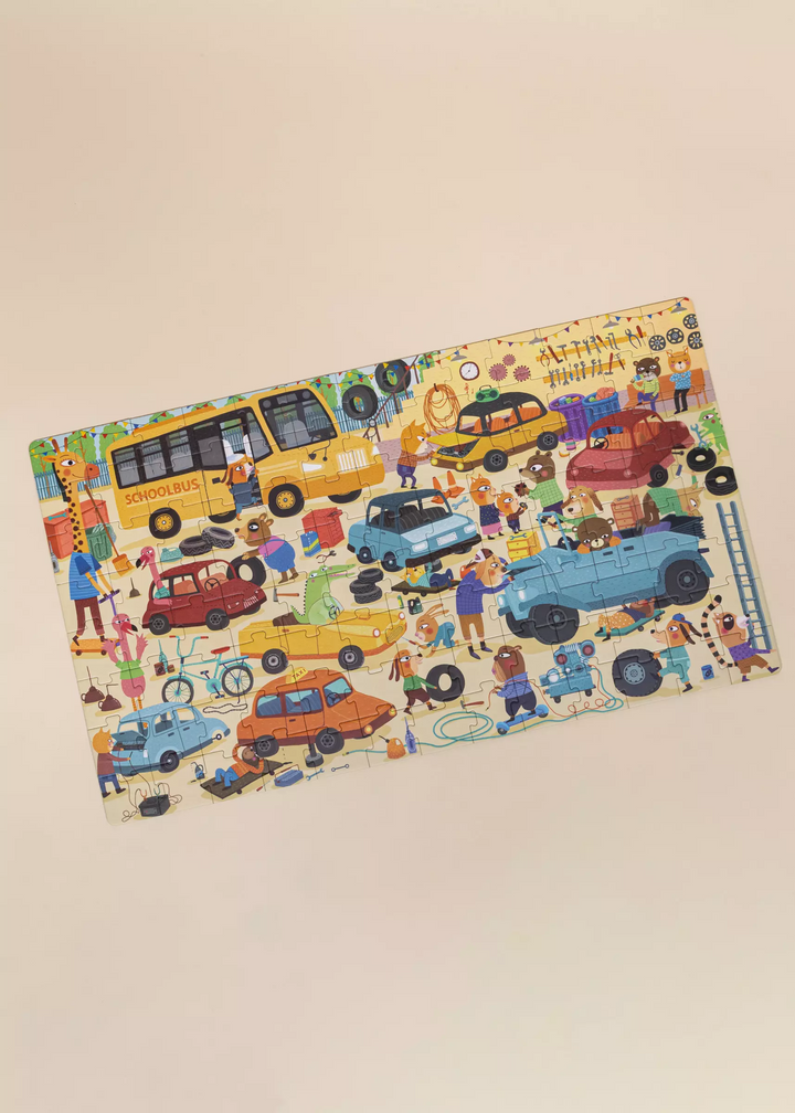Carry-On Puzzle - Busy Garage